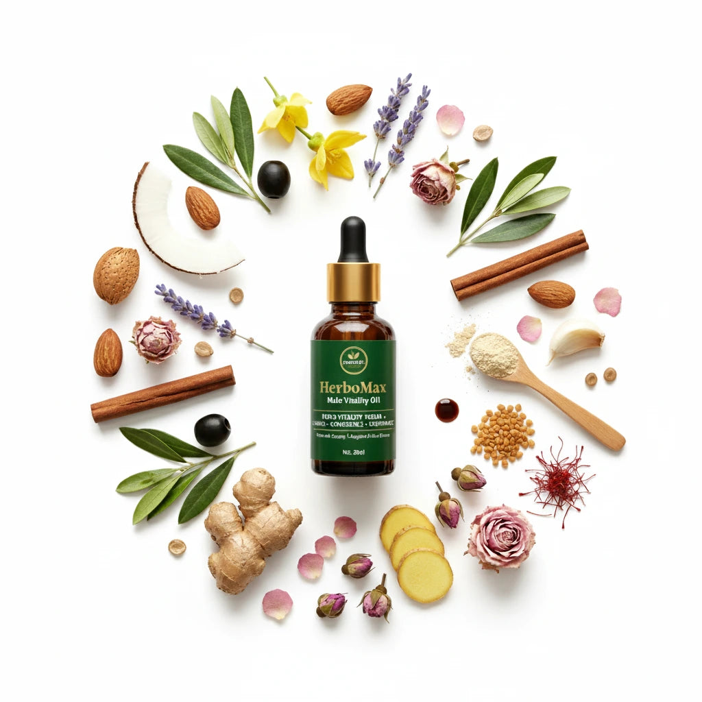 HerboMax Vitality Oil – Herbal Strength Booster
