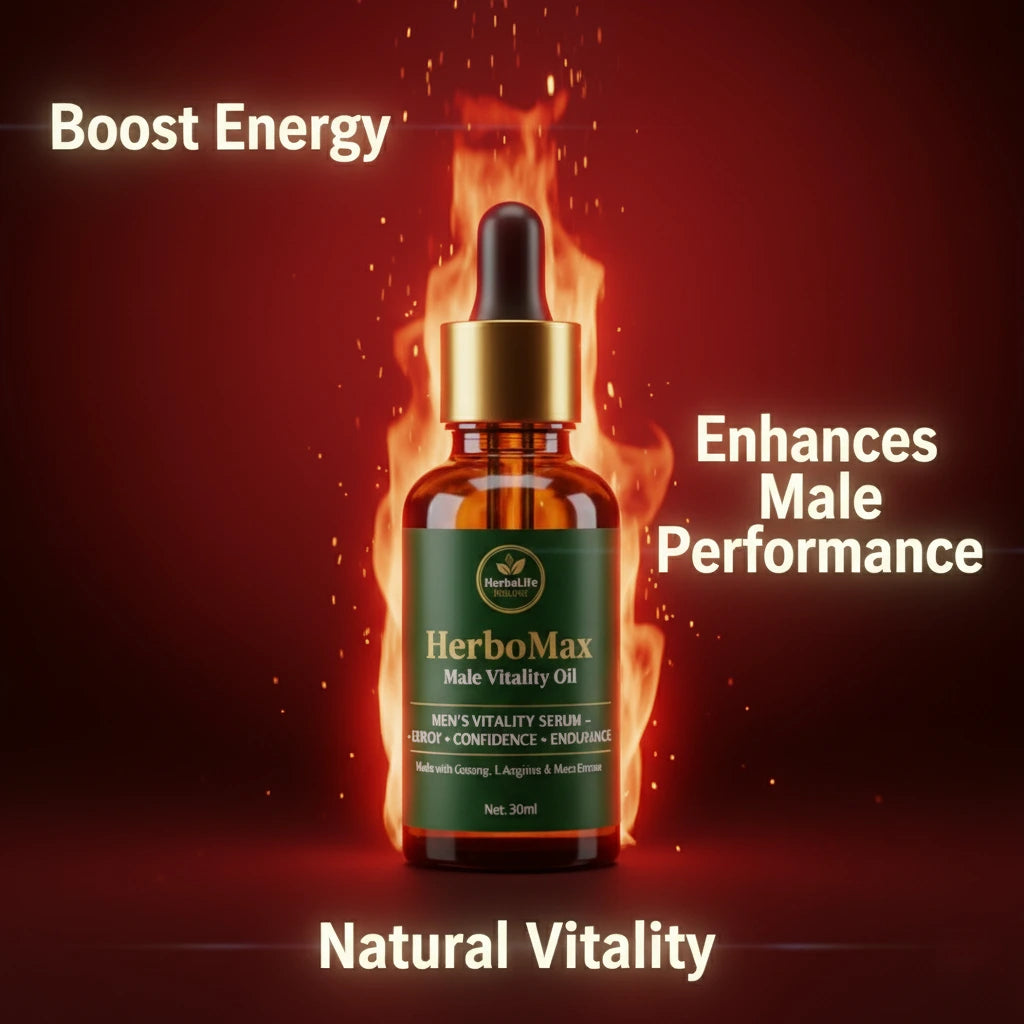 HerboMax Vitality Oil – Herbal Strength Booster