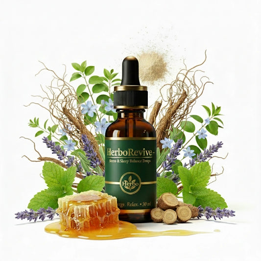 HerboRevive – Natural Stress Relief & Deep Relaxation Drops